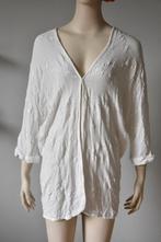 Wit (kimono) vest met bloemen, Wit, Ophalen of Verzenden, Zo goed als nieuw, Costes