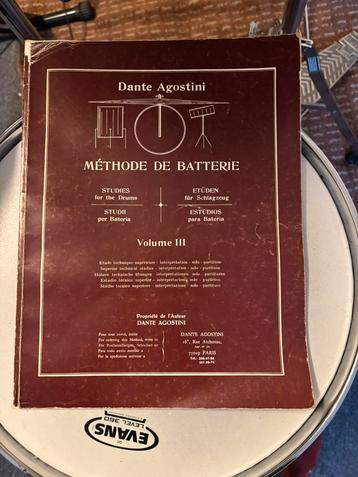 Dante Agostini - Méthode de Batterie vol. 3 beschikbaar voor biedingen