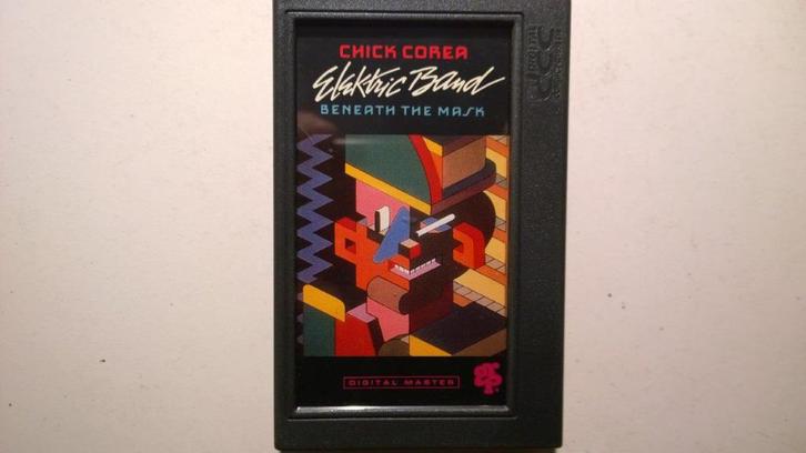 The Chick Corea Elektric Band - Beneath The Mask (DCC), Cd's en Dvd's, Cassettebandjes, Zo goed als nieuw, Origineel, Pop, 1 bandje