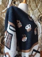 💖Prachtig 💯% Zuiver Alpaca wollen trui Intarsia XL, Kleding | Dames, Truien en Vesten, Ophalen of Verzenden, Zo goed als nieuw