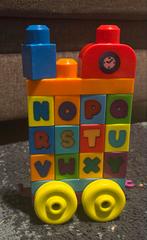 Megabloks Alfabet Trein, Ophalen of Verzenden, Gebruikt, Megabloks