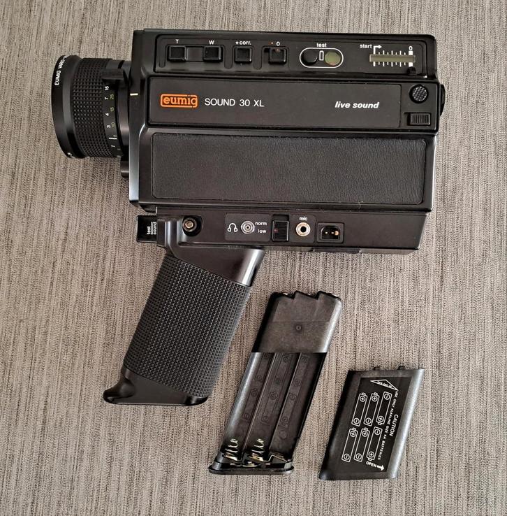 Eumig Sound 30 XL - super 8 camera, Audio, Tv en Foto, Videocamera's Analoog, Camera, 8mm, Ophalen of Verzenden