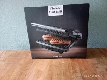 Bestron Black Label Panini grill beschikbaar voor biedingen