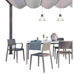 FP Elisa Eco Vierpootstoel Gerecycled Kunststof, Huis en Inrichting, Kunststof, Overige kleuren, Nieuw, Ophalen of Verzenden