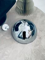 Grote Massive Chromen Hanglamp   - 60cm Diameter, Huis en Inrichting, Lampen | Hanglampen, Zo goed als nieuw, Metaal, Minder dan 50 cm