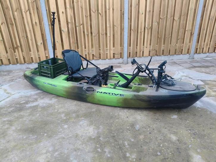 Native Slayer - trap kajak - vis kajak - kayak, Watersport en Boten, Kano's, Zo goed als nieuw, Kajak, Eén persoon, Ophalen