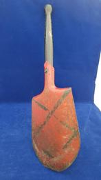 Vintage schep of spade, met bijzondere schildering. 6B4, Antiek en Kunst, Antiek | Gereedschap en Instrumenten, Ophalen of Verzenden