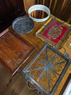 Vintage Dienblad dienbladen, Antiek en Kunst, Ophalen of Verzenden