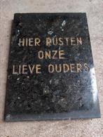 Grafplaat rust kerkhof, Antiek en Kunst, Ophalen of Verzenden