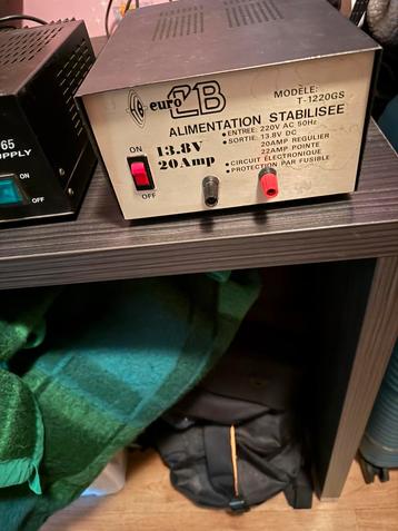 Voeding 20 Ampere goed voor HF set 100 watt beschikbaar voor biedingen