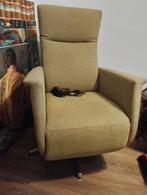 Prominent sta op fauteuil leer met stof, Ophalen