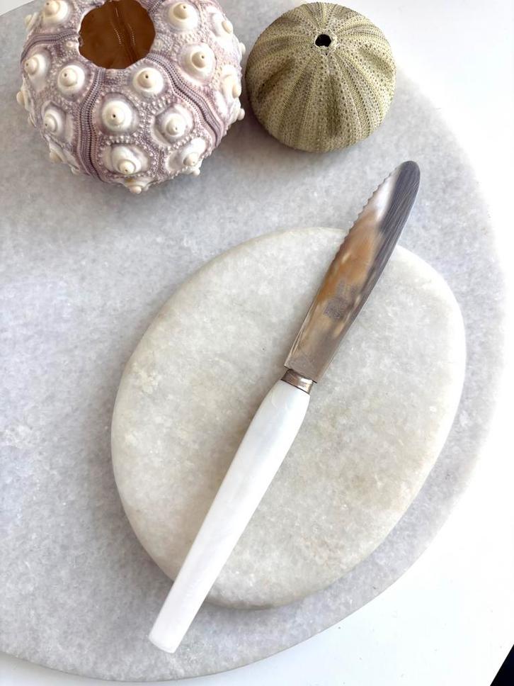 Parelmoer mesje, Antiek en Kunst, Antiek | Goud en Zilver, Ophalen of Verzenden