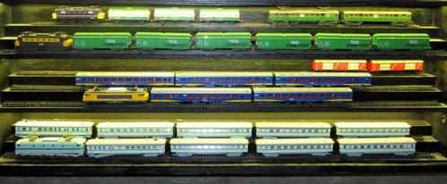 ns treine, Hobby en Vrije tijd, Modeltreinen | N-Spoor, Gebruikt, Treinset, Gelijkstroom, Trix, Analoog, NS, Ophalen of Verzenden