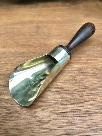 Kleine Vintage koperen kruideniersschep / gruttersschep. beschikbaar voor biedingen