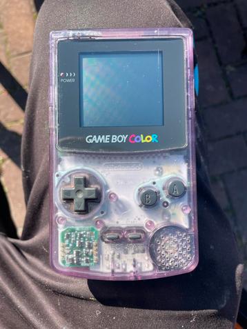 Game Boy Color transparant Paars + Super Mario Land beschikbaar voor biedingen