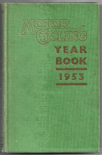 Yearbook jaarboek motor 1953 motorsport moto (Ye53) beschikbaar voor biedingen