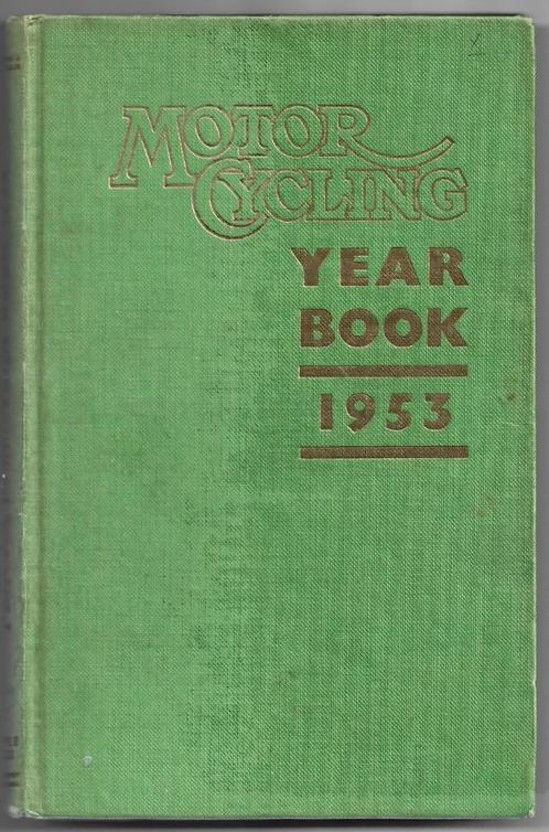 Yearbook jaarboek motor 1953 motorsport moto (Ye53), Boeken, Motoren, Zo goed als nieuw, Algemeen, Ophalen of Verzenden