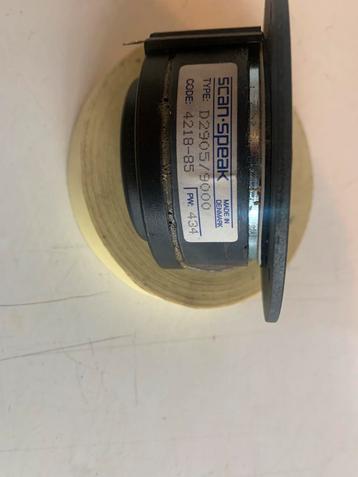 Scan  speak tweeter D2905/9000 beschikbaar voor biedingen