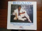 single billy ocean 45rpm when the going gets tough 45rpm 7'', Gebruikt, 7 inch, Single, Ophalen of Verzenden