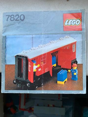 Lego 7820 legotrein Goederenwagon beschikbaar voor biedingen