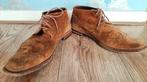 Floris van Bommel suède veterschoenen – maat 43 1/3 – bruin, Bruin, Floris van Bommel, Ophalen of Verzenden, Gedragen