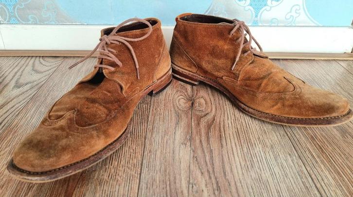 Floris van Bommel suède veterschoenen – maat 43 1/3 – bruin, Kleding | Heren, Schoenen, Gedragen, Veterschoenen, Bruin, Ophalen of Verzenden
