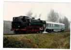 SSN Stoomloc met personenwagen. Treinfoto. Spoorwegen, Verzamelen, Verzenden, Gebruikt, Trein, Overige typen