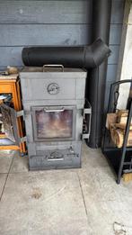 Hout kachel Thor Dania + rookafvoer en kachelset, Huis en Inrichting, Kachels, Ophalen, Gebruikt, Houtkachel, Vrijstaand