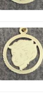 14 karaat goud hangertje, Ophalen of Verzenden, Zo goed als nieuw, Goud