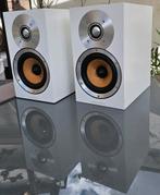 B&W CM1 klasse monitoren satin white, bi- wiring, izgst, Audio, Tv en Foto, Luidsprekers, Gebruikt, B&W, Ophalen of Verzenden