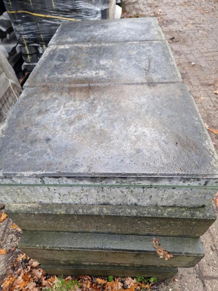 Traptreden 40x60x15 antraciet grijs, Tuin en Terras, Tegels en Klinkers, Nieuw, Overige typen, Beton, Ophalen