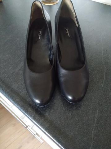 Paul Green zwart leren pumps  beschikbaar voor biedingen