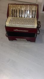 Accordeon 38 bas - Leuk voor beginners!, Muziek en Instrumenten, Accordeons, Overige merken, Gebruikt, Met riemen, Overige formaten