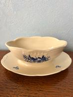 Juskom van Boch - Sauskom met onderschotel, Ophalen of Verzenden