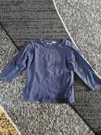 Donkerblauw effen shirt Maat 80, Dirkje, Onbekend, Ophalen of Verzenden, Zo goed als nieuw