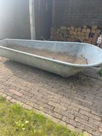 Zinken bad voor beplanting, Ophalen, 100 cm of meer, Zo goed als nieuw, Metaal