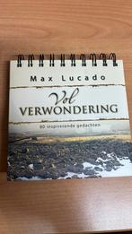 Max Lucado - Vol verwondering, Ophalen of Verzenden, Zo goed als nieuw, Max Lucado