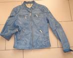 Dames jas echt leer maat 36, Blauw, Mays & Rose, Ophalen of Verzenden, Zo goed als nieuw