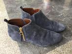 EVALUNA dameslaarsjes maat 39,5 damesschoenen,als nieuw, Blauw, Lage of Enkellaarzen, Ophalen of Verzenden, Zo goed als nieuw