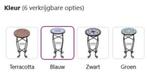 Mozaiektafel bistrotafel tafel rond 60 x 30 GRATIS BEZORGD!, Minder dan 50 cm, 50 tot 100 cm, Verzenden, Rond