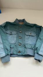 Charlie petite spijkerjasje met groen maat:6 valt klein, Ophalen of Verzenden, Zo goed als nieuw, Meisje