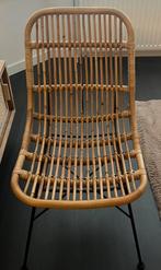1 rotan stoel, Ophalen, Zo goed als nieuw, Bruin, Eén
