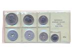 Griekenland Lepta & Drachmen muntset 1954 Koning Paul I, Postzegels en Munten, Munten | Europa | Niet-Euromunten, Ophalen of Verzenden