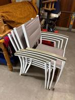 5 tuinstoelen, Ophalen, Gebruikt, Kunststof
