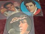 3 elvis presley picture disc singles, Cd's en Dvd's, Vinyl | Overige Vinyl, Ophalen, Zo goed als nieuw, Overige formaten