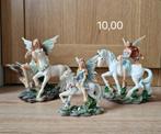 3 elfjes op eenhoorn, Verzamelen, Ophalen of Verzenden, Zo goed als nieuw, Fantasy
