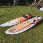 Set: wndsrf NAISH 254 wave, STARBOARD Kode,giek,RDM,neillpry, Ophalen, 250 tot 300 cm, Met draagtas, Zo goed als nieuw