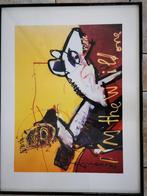 Herman Brood I’m the Wild One Ingelijste Zeefdruk print art, Antiek en Kunst, Kunst | Litho's en Zeefdrukken, Ophalen of Verzenden