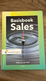 Robin van der Werf - Basisboek Sales, als nieuw, Ophalen of Verzenden, Zo goed als nieuw, Economie en Marketing, Robin van der Werf
