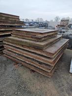Stelcon betonplaten diverse afmetingen, Gebruikt, Overige typen, Ophalen of Verzenden, 10 m² of meer